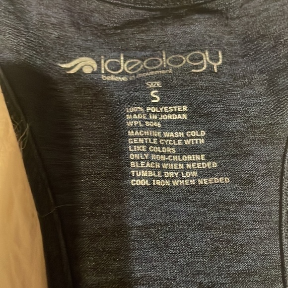 IDEOLOGY Dark Purple Blue Racer‎ Back Tank - Picture 3 of 9